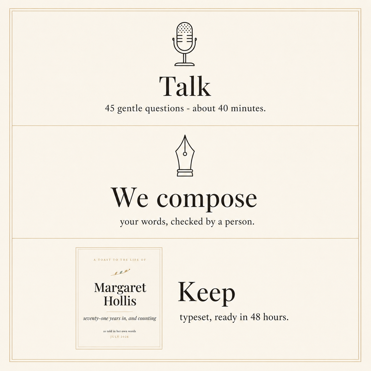 The Toast keepsake 6